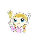 Drip infusion girl Emily（個別スタンプ：21）