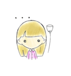 Drip infusion girl Emily（個別スタンプ：22）