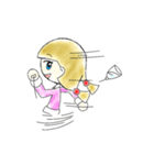 Drip infusion girl Emily（個別スタンプ：33）