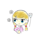 Drip infusion girl Emily（個別スタンプ：39）