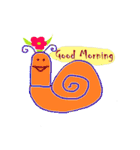 My snail（個別スタンプ：1）