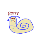 My snail（個別スタンプ：2）