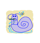 My snail（個別スタンプ：8）