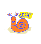 My snail（個別スタンプ：12）