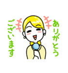 ロミ絵の誠に恐れ入ります（個別スタンプ：3）