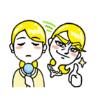 ロミ絵の誠に恐れ入ります（個別スタンプ：15）