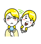 ロミ絵の誠に恐れ入ります（個別スタンプ：16）