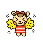 ボーダーぐま（個別スタンプ：7）