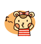 ボーダーぐま（個別スタンプ：23）