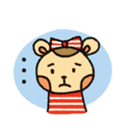 ボーダーぐま（個別スタンプ：26）