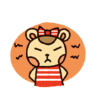 ボーダーぐま（個別スタンプ：37）