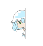 クラゲちゃんとキイロ（個別スタンプ：1）