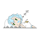 クラゲちゃんとキイロ（個別スタンプ：5）