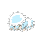 クラゲちゃんとキイロ（個別スタンプ：12）