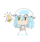 クラゲちゃんとキイロ（個別スタンプ：16）
