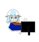 クラゲちゃんとキイロ（個別スタンプ：25）