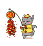 CatRabbit: CNY Red Fire Monkey（個別スタンプ：8）