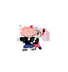 punkungandjenny All you need is LOVE（個別スタンプ：3）