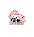 punkungandjenny All you need is LOVE（個別スタンプ：10）