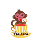 Naughty Luckily Monkey（個別スタンプ：25）