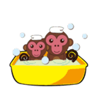 Naughty Luckily Monkey（個別スタンプ：39）