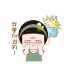 Cute girl Yuan Yuan（個別スタンプ：10）
