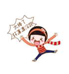Cute girl Yuan Yuan（個別スタンプ：34）