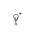 棒人間「あへあへ君」（個別スタンプ：16）