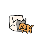 【NEW！】【犬】茶色いケンちゃん。（個別スタンプ：4）