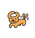 【NEW！】【犬】茶色いケンちゃん。（個別スタンプ：9）