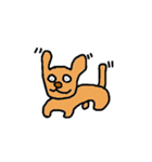 【NEW！】【犬】茶色いケンちゃん。（個別スタンプ：19）