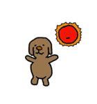 【NEW！】【犬】茶色いケンちゃん。（個別スタンプ：33）