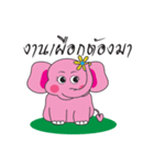 Pinkky Elephant（個別スタンプ：32）