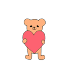 蝶ネクタイのクマさん（個別スタンプ：10）