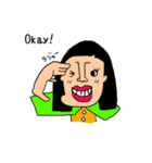 ゆるめなキャラクター（個別スタンプ：5）