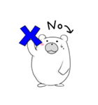 毎日使える★ぽちゃクマの気持ち（個別スタンプ：10）