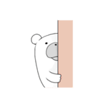 毎日使える★ぽちゃクマの気持ち（個別スタンプ：19）