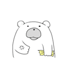 毎日使える★ぽちゃクマの気持ち（個別スタンプ：20）