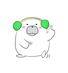 毎日使える★ぽちゃクマの気持ち（個別スタンプ：36）