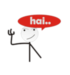 Singkawang Hakka Stick Man（個別スタンプ：2）