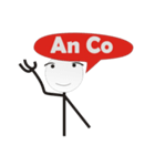 Singkawang Hakka Stick Man（個別スタンプ：12）