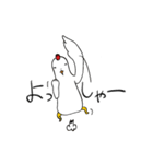 ニワトリーダー（個別スタンプ：4）