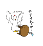 ニワトリーダー（個別スタンプ：32）