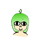 Girls just look ah（個別スタンプ：5）