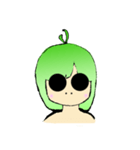 Girls just look ah（個別スタンプ：17）