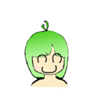 Girls just look ah（個別スタンプ：27）