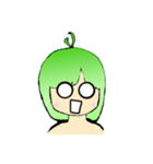 Girls just look ah（個別スタンプ：34）
