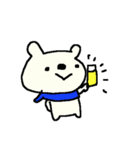 お酒大好きくま Happy sake bear！（個別スタンプ：13）