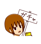 スマホゲームをする人（個別スタンプ：22）