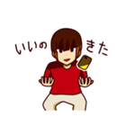 スマホゲームをする人（個別スタンプ：24）